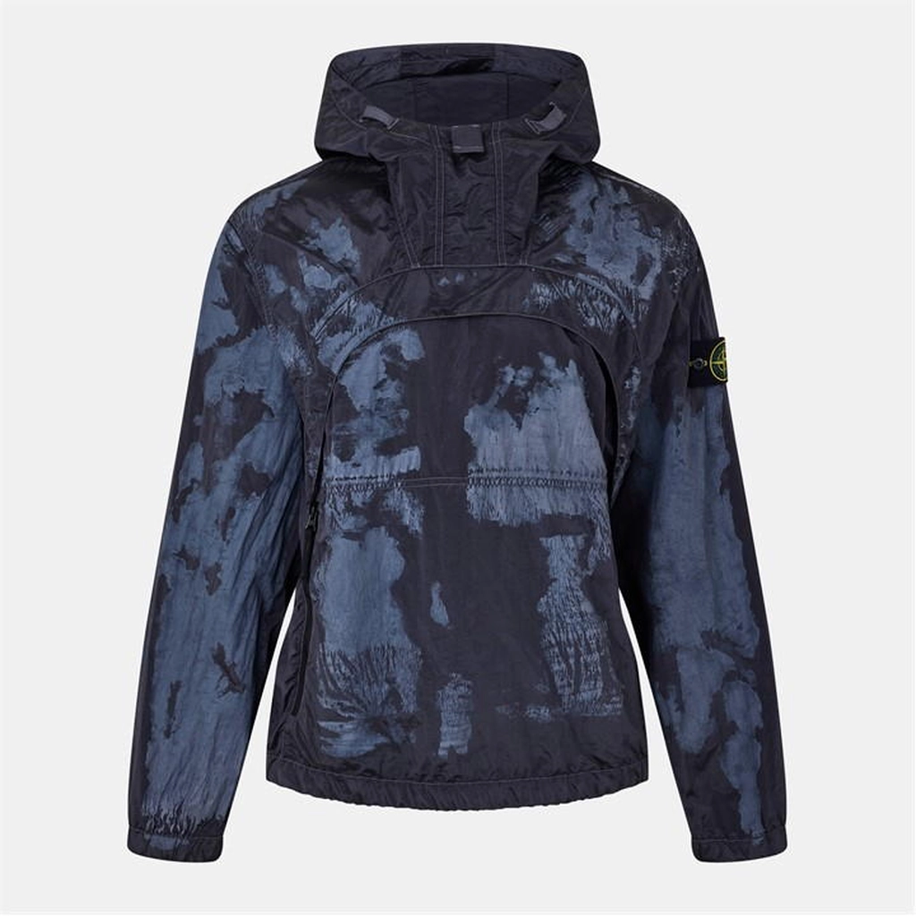Stone Island Camo Smock - Grey